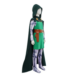 Cosplay Costume Enfant Dr.Doom Avengers 5(2026) Film Cosplay Tenue Verte