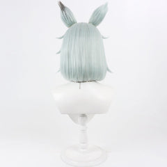 Cosplay Perruque Yani Neko Chainsmoker Cat(2026) Anime Cosplay Perruque Verte+Oreilles