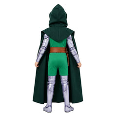 Cosplay Costume Enfant Dr.Doom Avengers 5(2026) Film Cosplay Tenue Verte