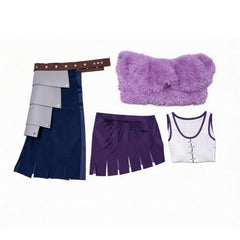 Cosplay Costume Nico Robin One Piece Elbaph Arc(2026) Anime Cosplay Tenue Violette Femme