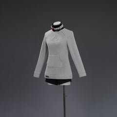 Femme Arknights: Endfield(2026) Endministrator Tenue Grise Cosplay Costume