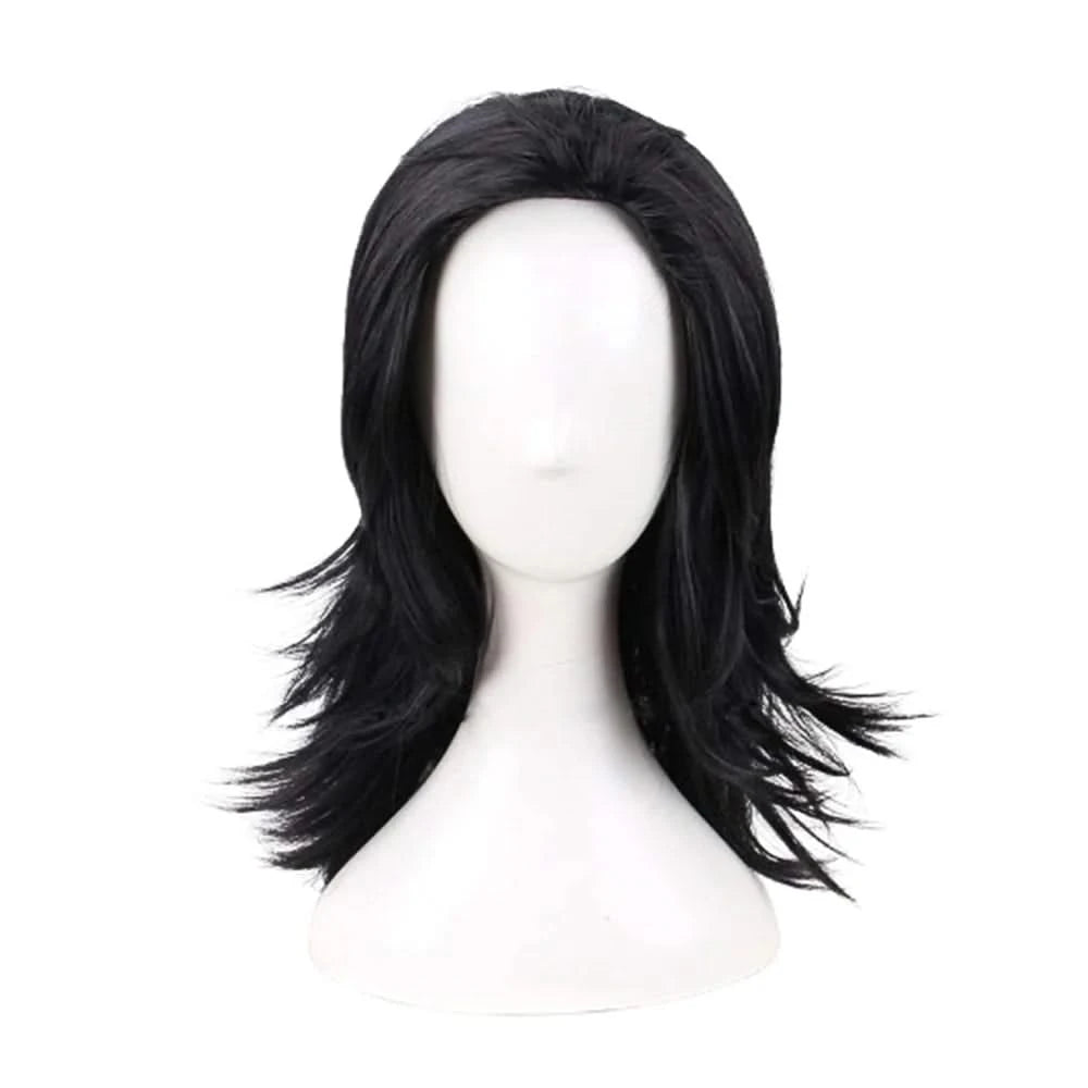 Thor Loki Perruque Noire Cosplay Perruque