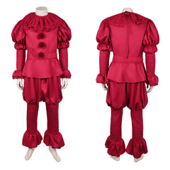 Ça: Bienvenue à Derry Pennywise Tenue Rouge Cosplay Costume
