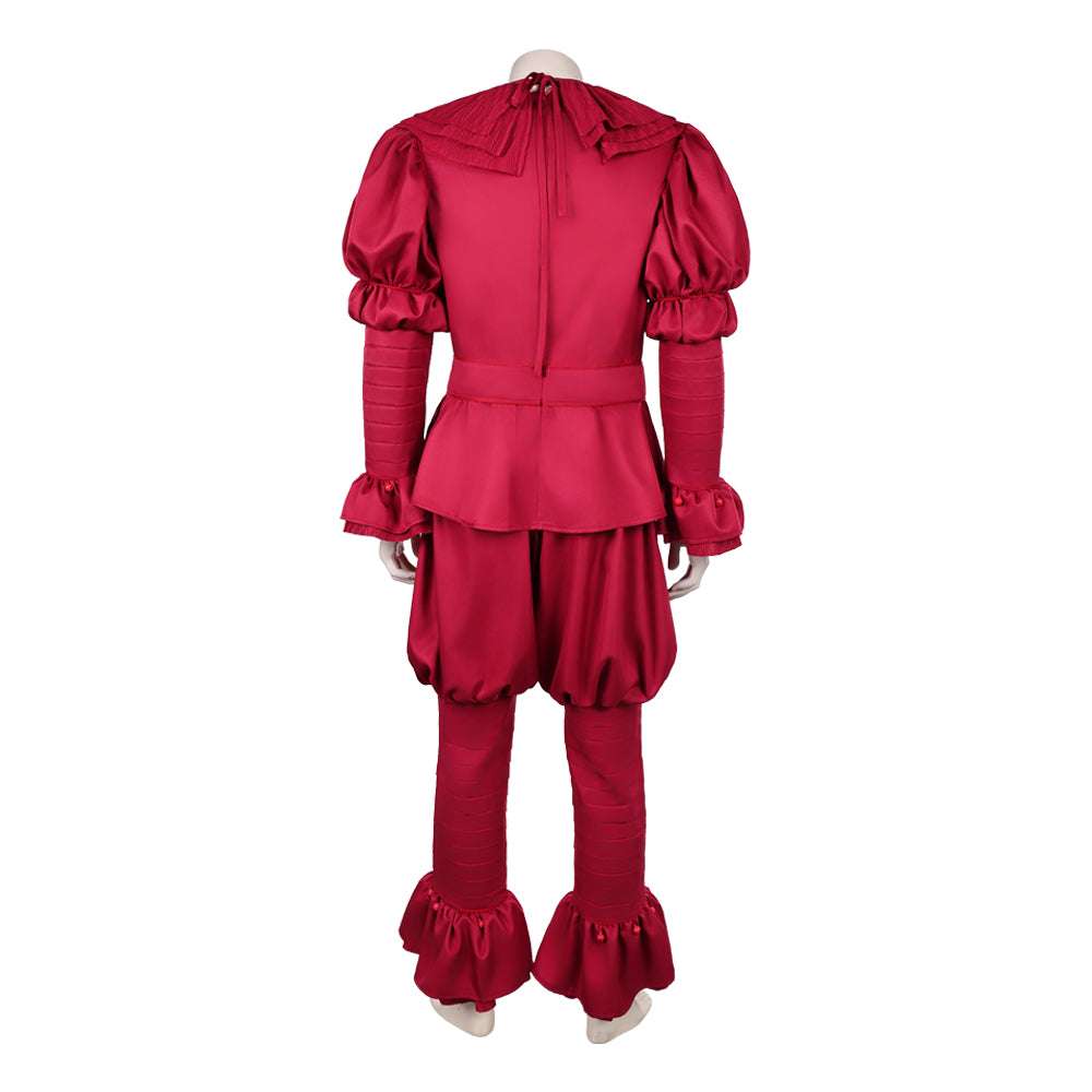 Ça: Bienvenue à Derry Pennywise Tenue Rouge Cosplay Costume