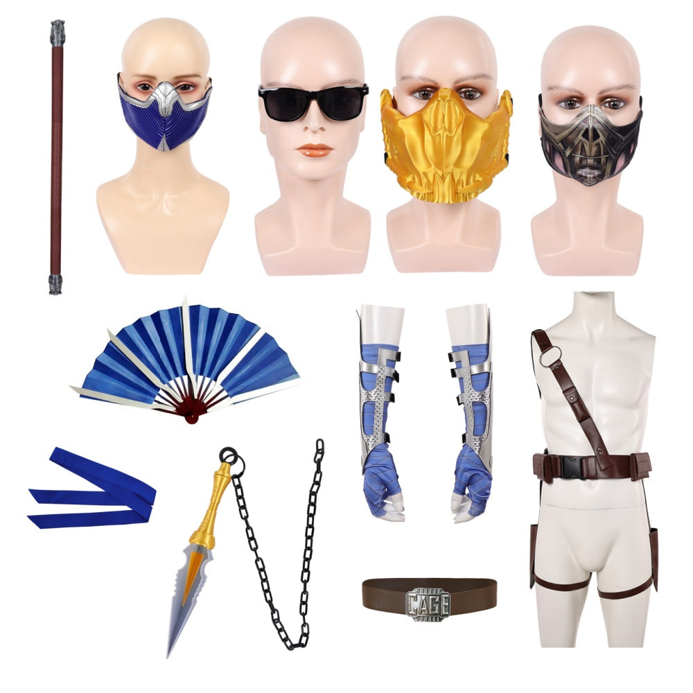 Cosplay Accessories Scorpion/Jade/Kitana/Johnny/Kano Mortal Kombat 2(2026) Film Accessories
