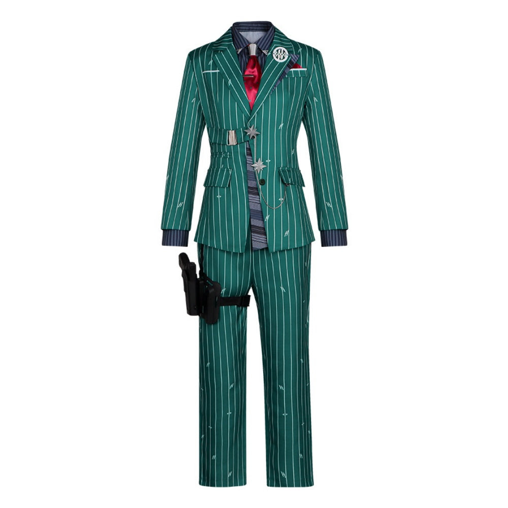 Cosplay Costume Alonso Hudson Delta Force Jeu Cosplay Tenue Verte Homme