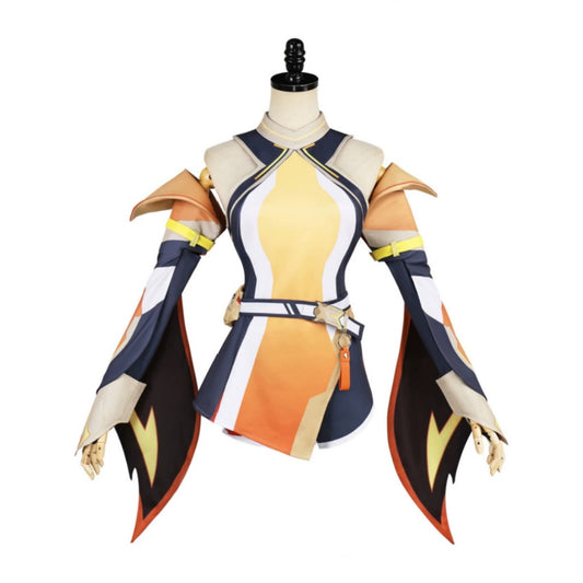 Cosplay Costume Anran Overwatch Jeu Cosplay Tenue Jaune Femme