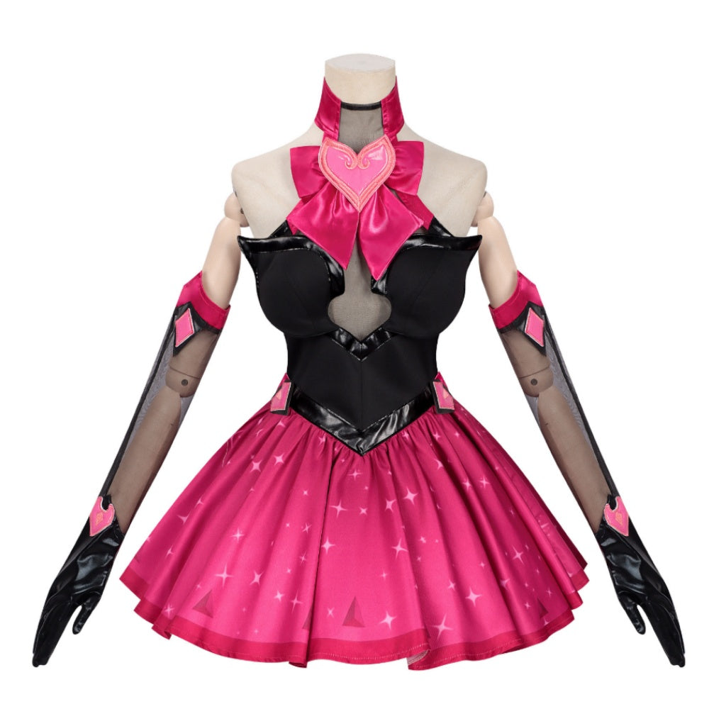 Cosplay Costume D.Va Overwatch Jeu Cosplay Robe Rouge Femme
