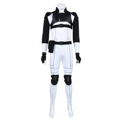 Cosplay Costume Jirou Azuma Black Torch(2026) Anime Cosplay Combinaison Blanche et Noire Homme
