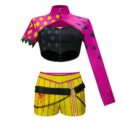 Cosplay Costume Mina Key Dead by Daylight Jeu Cosplay Tenue Rose Femme