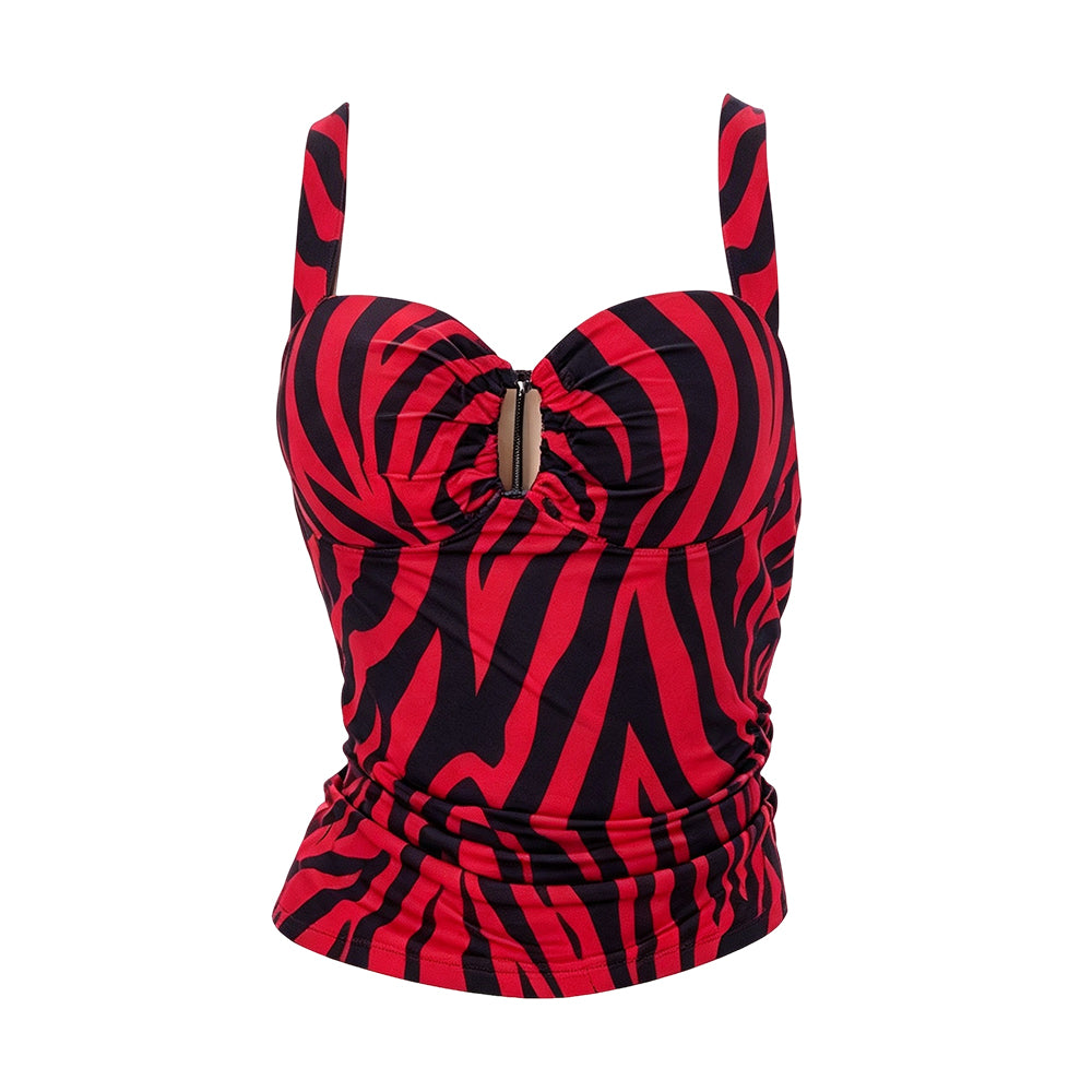 Cosplay Costume Nikki Obsession(2026) Film Cosplay Haut Rouge Femme