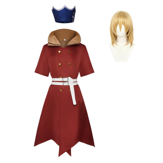 Cosplay Costume Ryusui Nanami Dr. Stone Science Future(2026) Anime Cosplay Tenue Rouge Homme Perruque