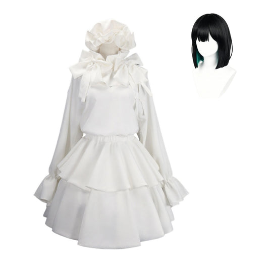 Cosplay Costume Sua Alien Stage(2026) TV Cosplay Tenue Blanche Femme Perruque