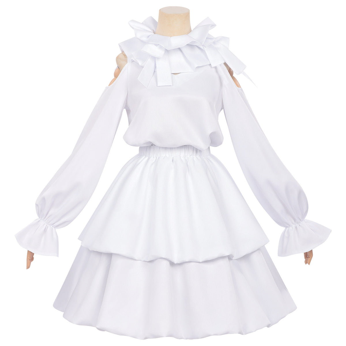 Cosplay Costume Sua Alien Stage(2026) TV Cosplay Tenue Blanche Femme Ver.2