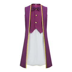 Cosplay Costume Toad The Super Mario Galaxy Movie(2026) Film Cosplay Tenue Violette Enfant
