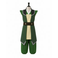 Cosplay Costume Toph Beifong Avatar Aang: The Last Airbender(2026) Film Tenue Verte Femme