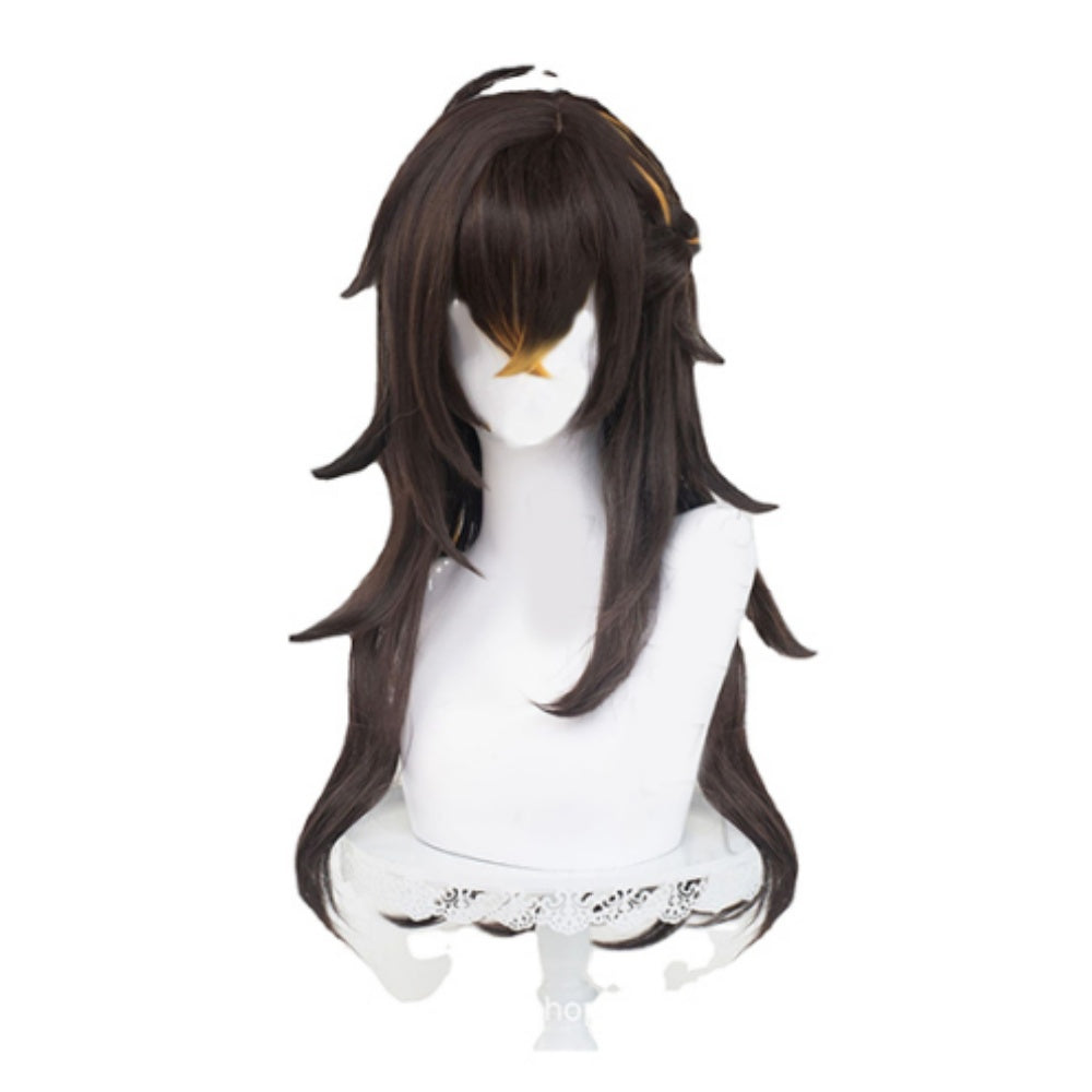 Cosplay Perruque Dehya Genshin Impact Jeu Perruque Marron Femme1