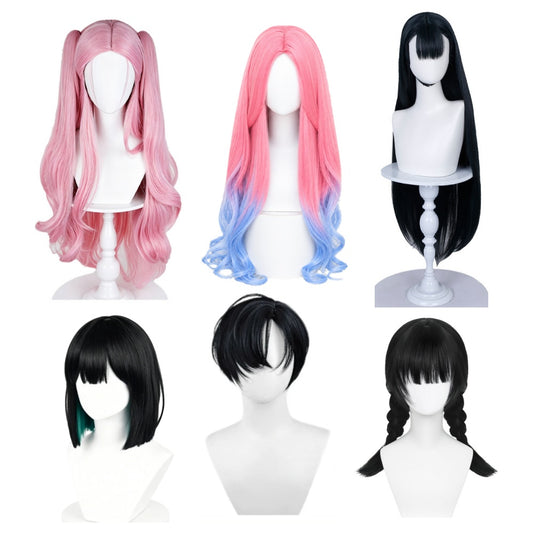 Cosplay Perruque Mizi/Sua/Ivan Alien Stage(2026) TV Perruque Femme