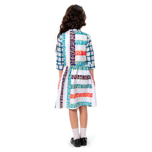 Enfant Stranger Things Saison 4 Eleven 11 Cosplay Costume