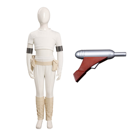 Enfant Padme Amidala Cosplay Costume Carnival  Halloween
