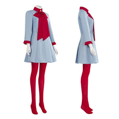 Adulte Die With A Smile Uniforme Bleu Cosplay Costume
