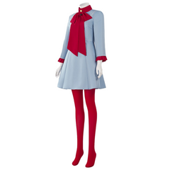 Adulte Die With A Smile Uniforme Bleu Cosplay Costume