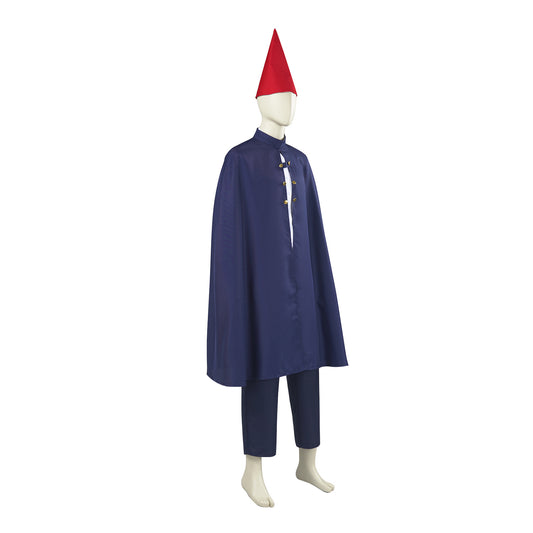 Cosplay Costume Wirt Au-delà du Jardin TV Cosplay Tenue Bleue Homme