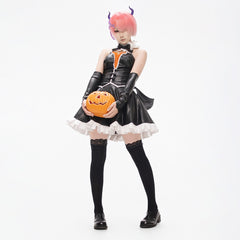 Cosplay Costume Ram Phantom Night Wizard RE0 Anime Cosplay Tenue Noire Femme
