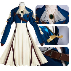 Violet Evergarden Evergarden Robe Cosplay Costume