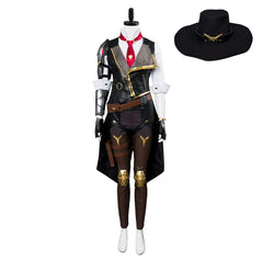 Overwatch OW Ashe Cosplay Costume