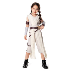 The Rise of Skywalker Rey Costume Enfant Cosplay Costume