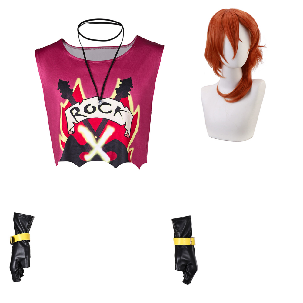 X-Men Gambit Top Cosplay Costume