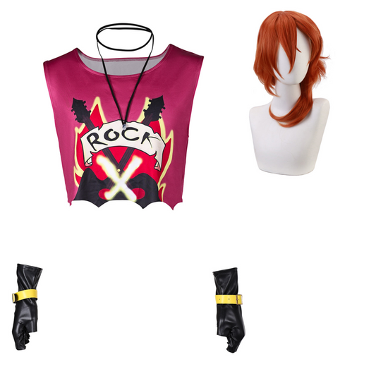X-Men Gambit Top Cosplay Costume