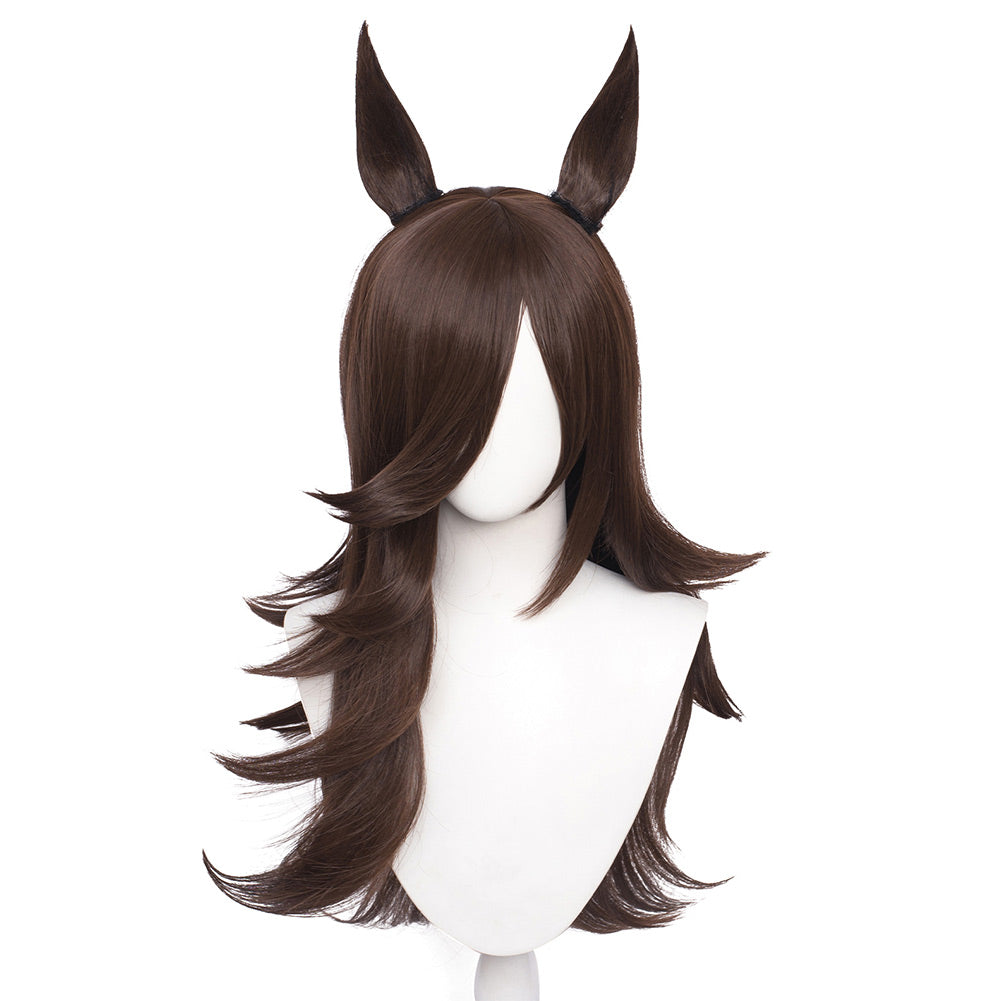 Pretty Derby Rice Shower Cosplay Perruque
