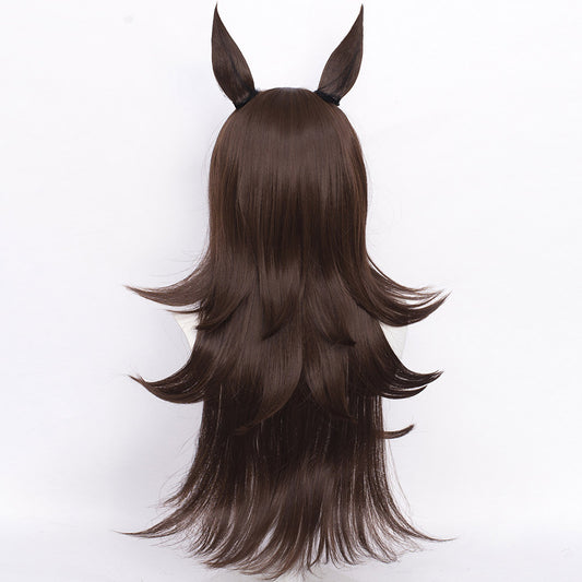 Pretty Derby Rice Shower Cosplay Perruque