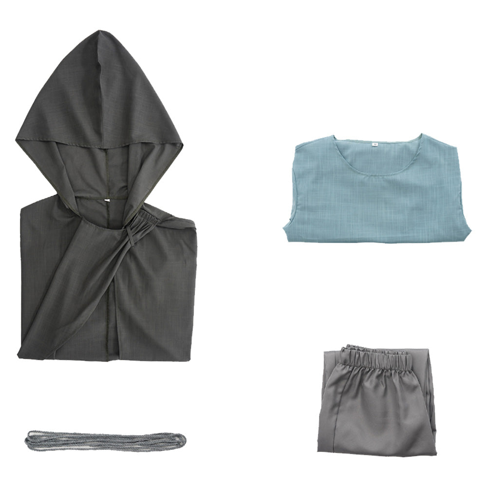 A Knight of the Seven Kingdoms(2026) Dunk Tenue Grise et Bleue Cosplay Costume