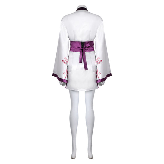 ABBA Femme Agnetha Faltskong 1970s Robe Courte Costume Vintage