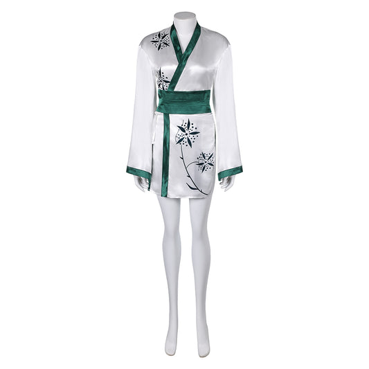 ABBA Femme Anni-Frid Lyngstad 1970s Robe Courte Costume Vintage