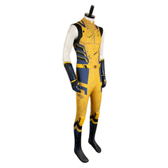 Adulte Deadpool & Wolverine(2024) Wolverine Combinaison Sans Manche Cosplay Costume Ver.2