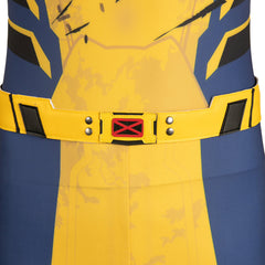 Adulte Deadpool & Wolverine(2024) Wolverine Combinaison Sans Manche Cosplay Costume Ver.2