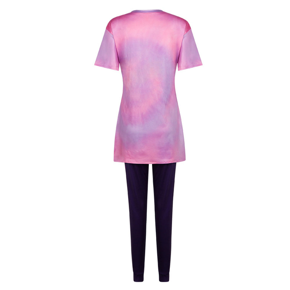 Adulte In Your Dreams(2025) Stevie Tenue Rose et Noire Cosplay Costume