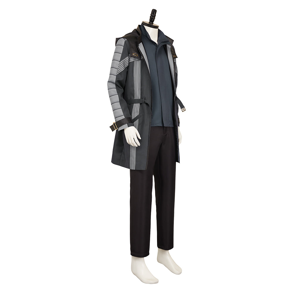 Andor Saison 2(2025) Cassian Andor Tenue Noire Cosplay Costume