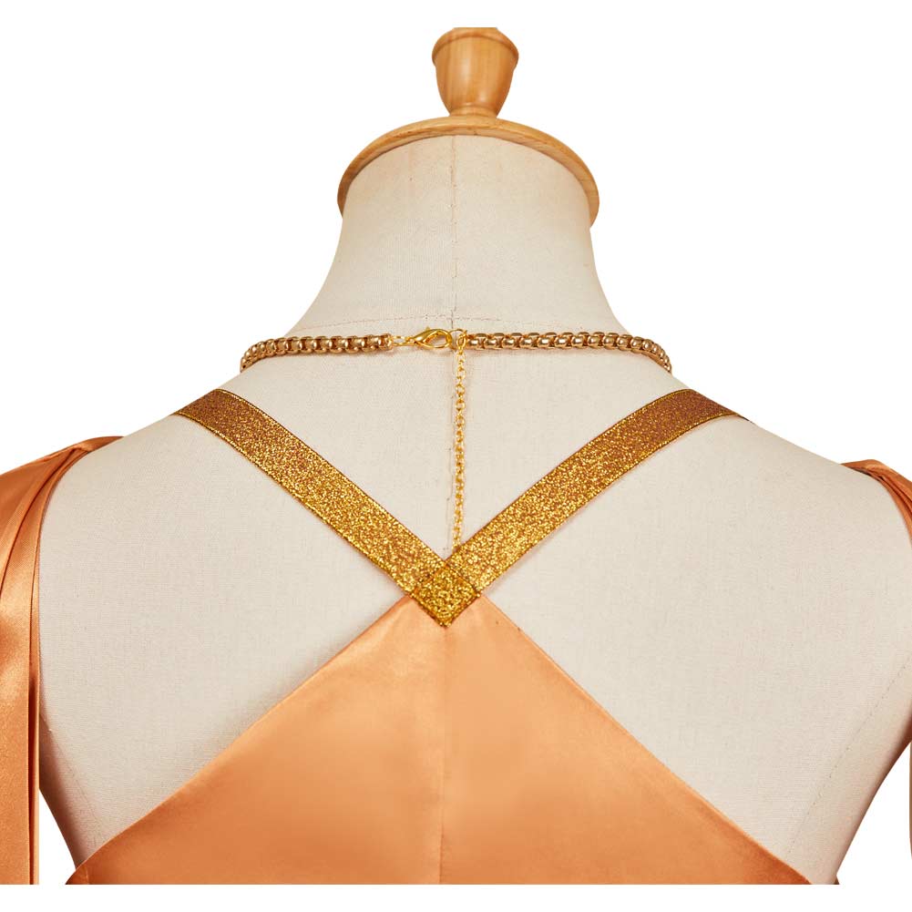 Andor Saison 2(2025) Mon Mothma Tenue Orange Cosplay Costume