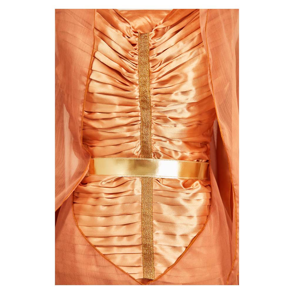 Andor Saison 2(2025) Mon Mothma Tenue Orange Cosplay Costume
