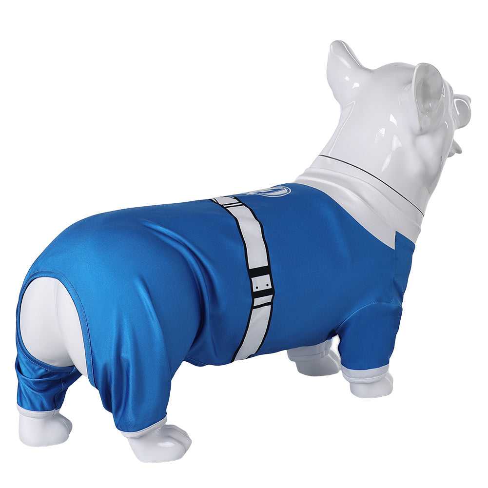 Animal The Fantastic Four: First Steps(2025) Invisible Woman Costume Bleu pour Chien