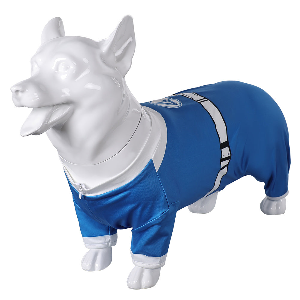 Animal The Fantastic Four: First Steps(2025) Invisible Woman Costume Bleu pour Chien