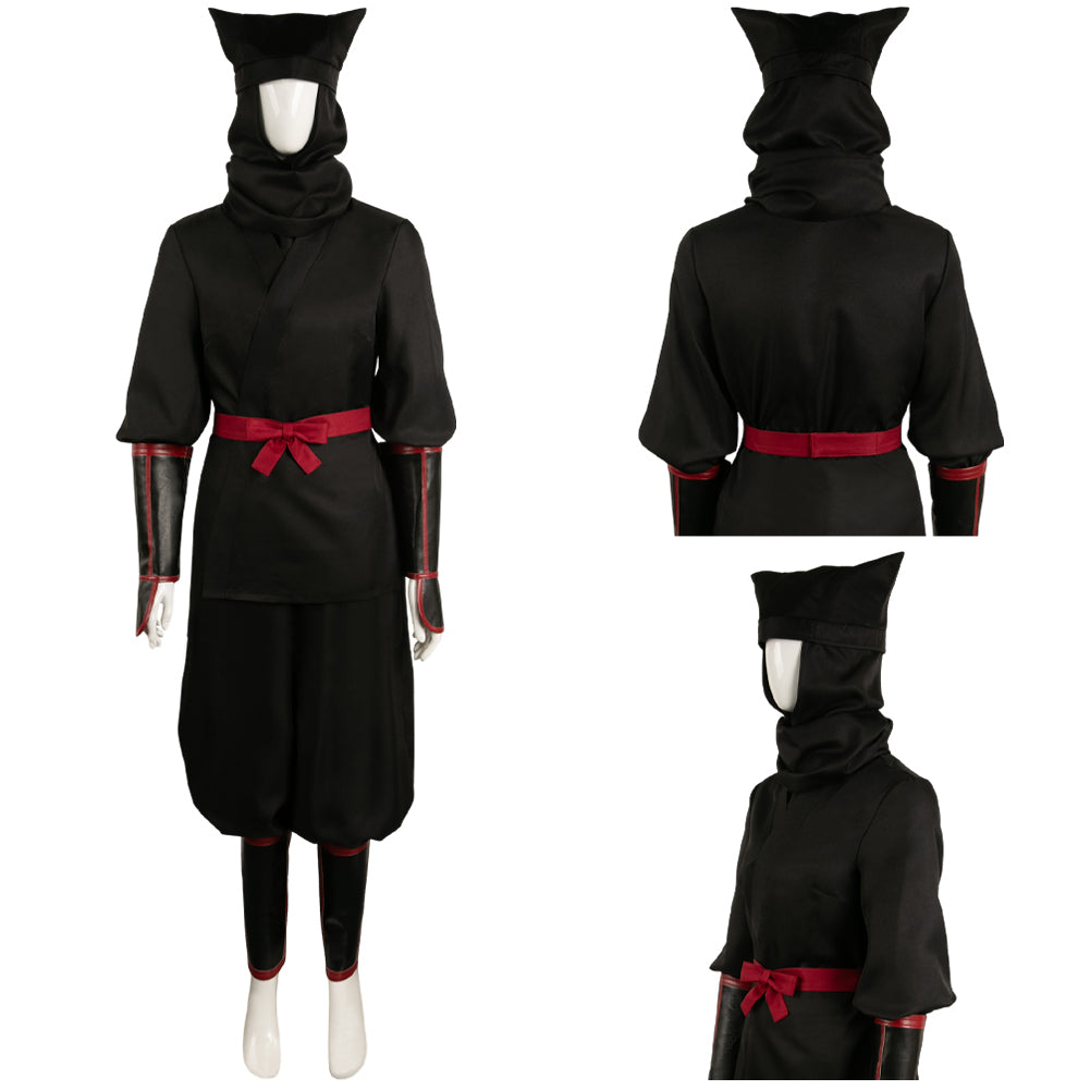 Anime Delicious in Dungeon Izutsumi Tenue Noire Cosplay Costume