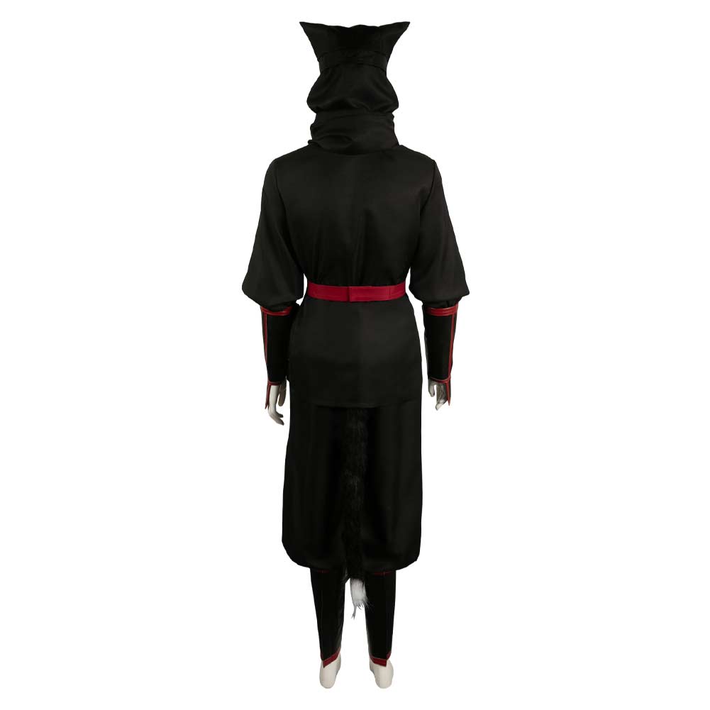 Anime Delicious in Dungeon Izutsumi Tenue Noire Cosplay Costume