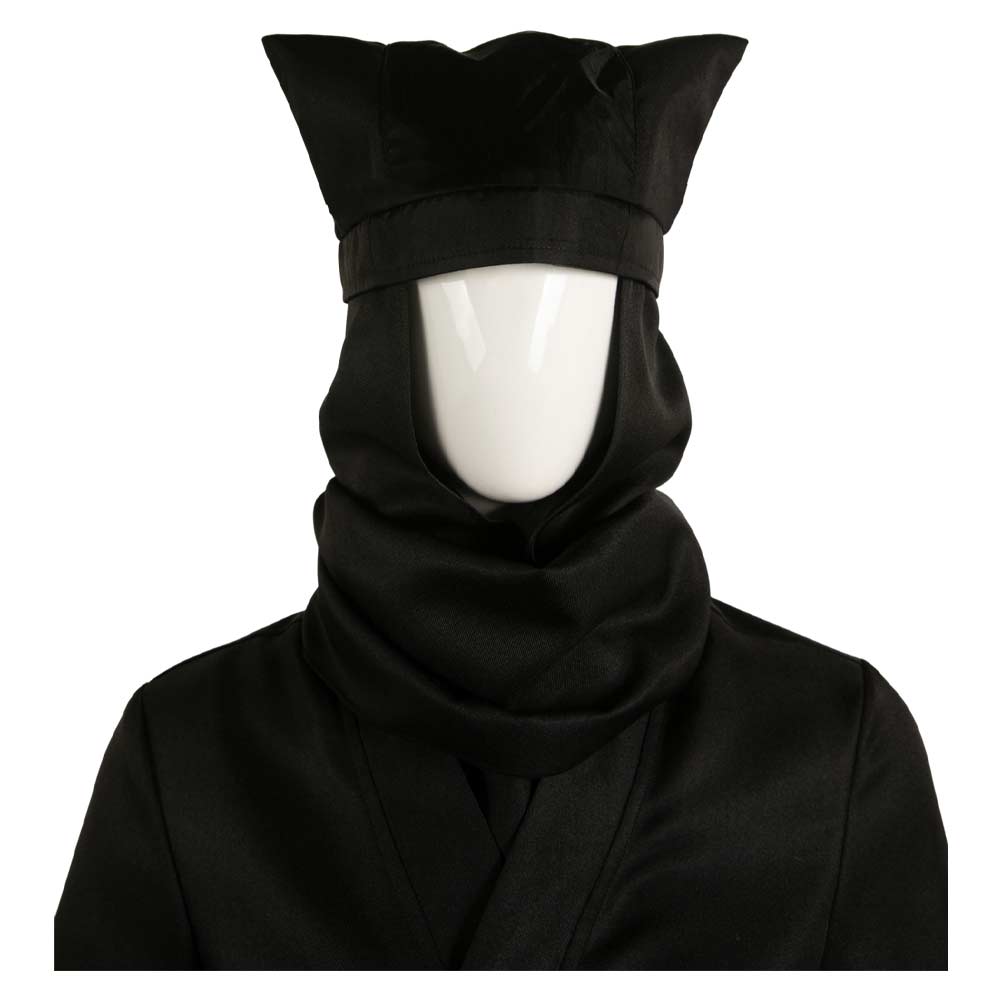 Anime Delicious in Dungeon Izutsumi Tenue Noire Cosplay Costume