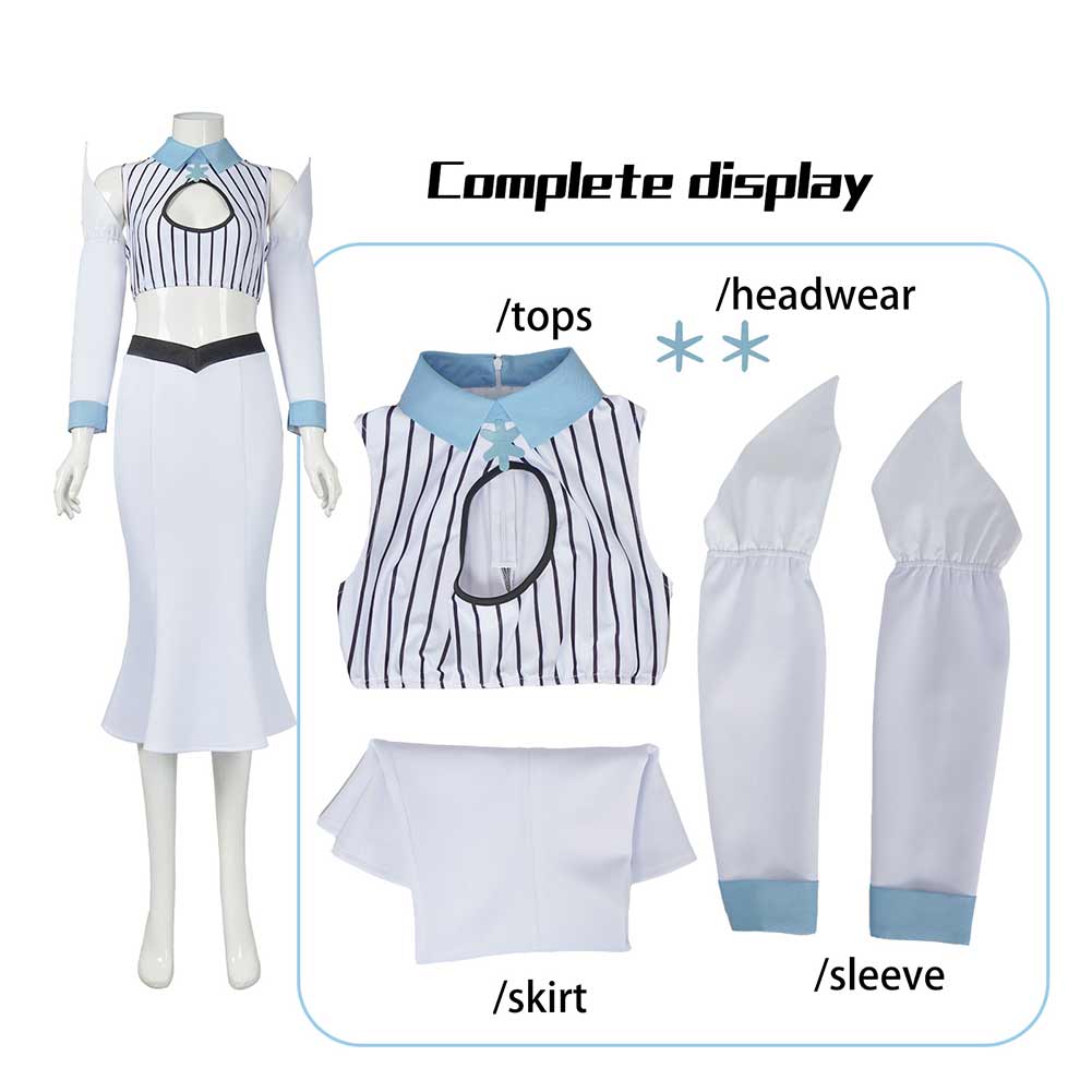 Anime Orihime Inoue Cosplay Costume